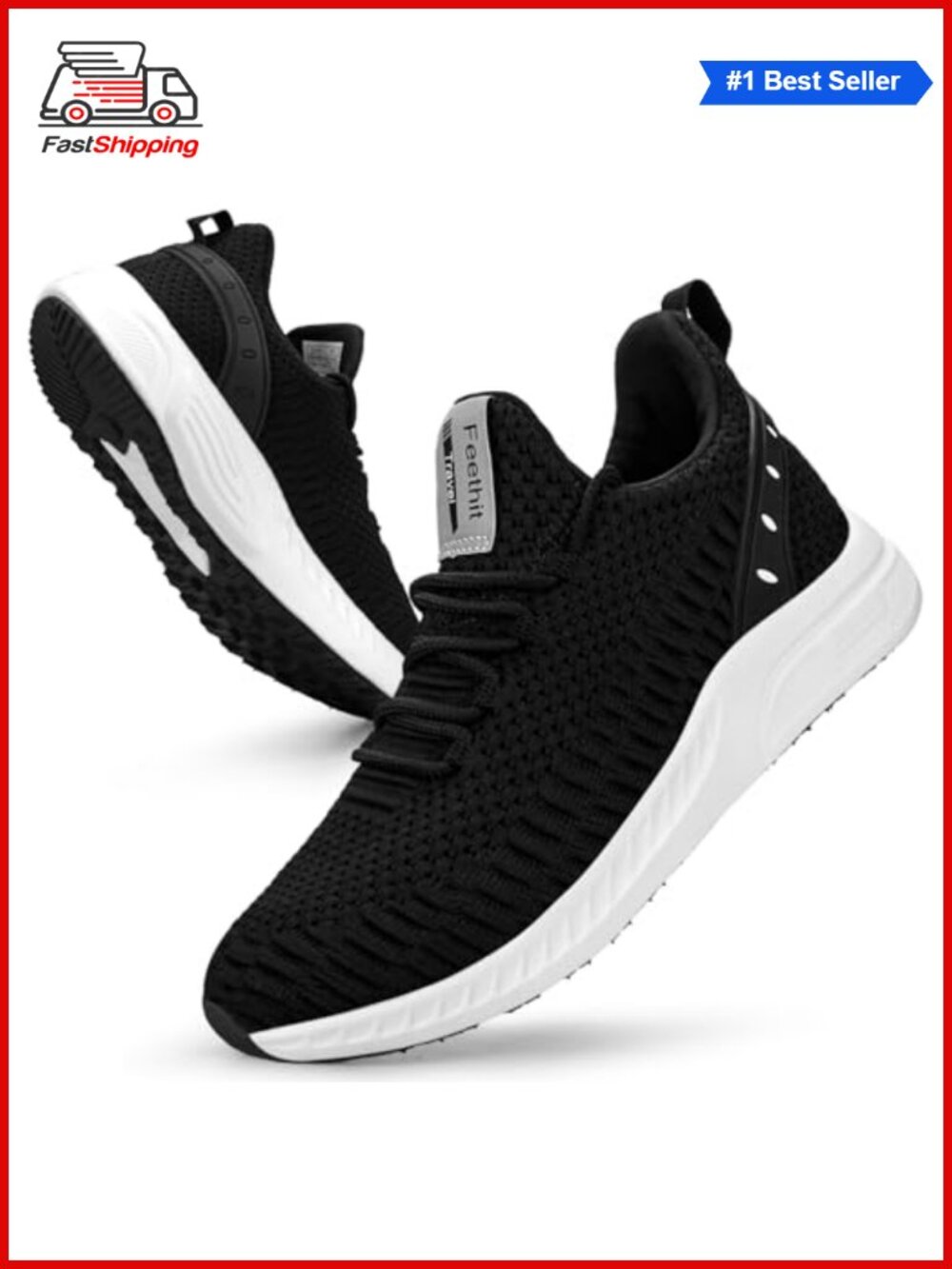 ✨Women's Slip On Running Walking Sneakers Athletic Gym Tennis Shoes Breathable